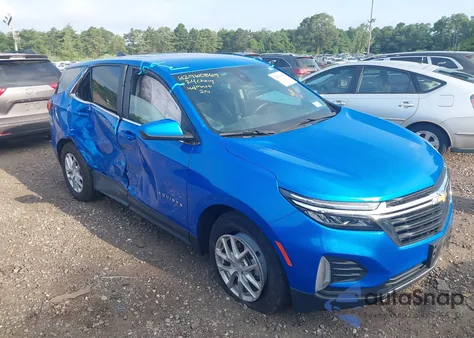 2024 Chevrolet Equinox Fwd Lt from USA, damaged, VIN 3GNAXKEG2RS106691